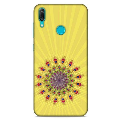 Huawei Y7 Prime 2019 Kılıf Desenli Özel Seri Tüyler (20) Koruyucu Kılıf