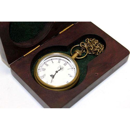 Ahşap Kutulu Köstekli Saat