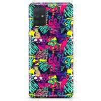 Graffitix (31) Desenli Silikon Kapak Samsung Galaxy M51 Kılıf