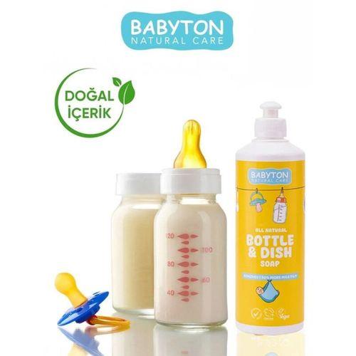 Babyton Babyton Doğal Emzik ve Biberon Temizleyicisi Bitkisel Elde Bulaşık Sabunu 500 ml