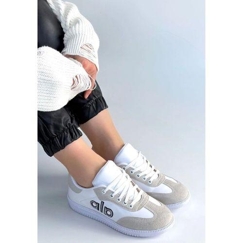 Lendo Beyaz Cilt Bağcıklı Spor Ayakkabı