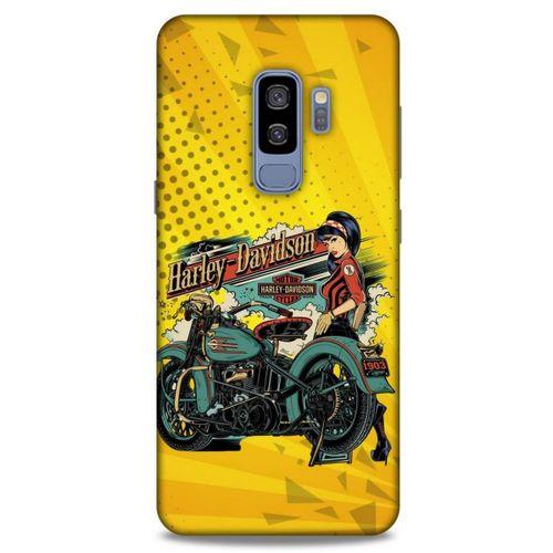 Samsung Galaxy S9 Plus Uyumlu Kılıf Motorsiklet (44) Tough Armor Kılıf Harley