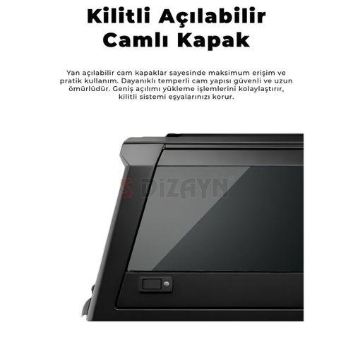 SDX Nissan Navara Aluminyum Pro Camlı Kabin 2015 Üzeri