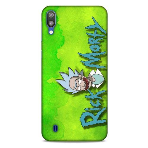 Samsung Galaxy M10 Uyumlu Kılıf Rick And Morty (12) Koruyucu Silikon Space Cruiser / Car