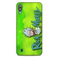 Samsung Galaxy M10 Uyumlu Kılıf Rick And Morty (12) Koruyucu Silikon Space Cruiser / Car