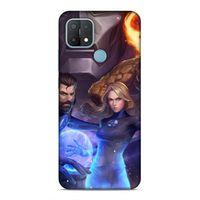 Oppo A15 Uyumlu Kılıf BMovie (48) Bumper Kılıf Taş Adam