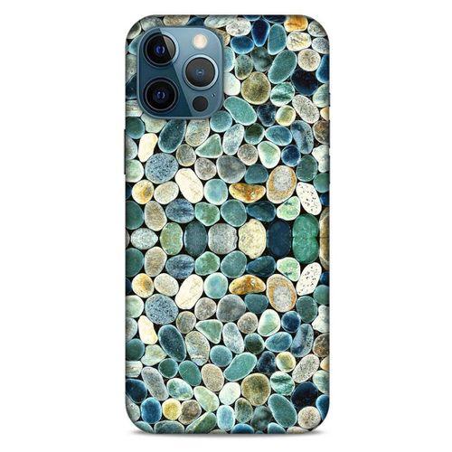 Apple iPhone 12 Pro Max Kılıf Baskılı Özel Seri Taşlı (48) Bumper Kılıf