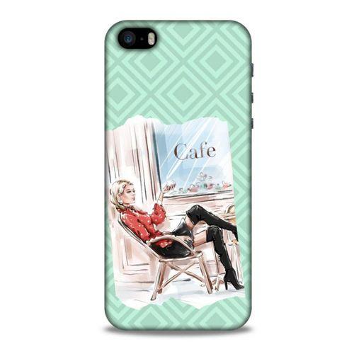 Sokak Modası 64 Apple iPhone SE Kılıf Desenli Silikon