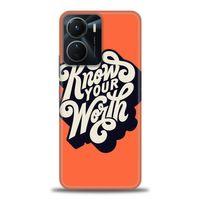 Tecno Spark 9 Pro Kılıf HD Baskılı Kılıf - Know Your Worth + Tam Ekran Koruyucu