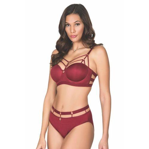 Biye Şeritli Halkalı Sütyen Takım Kadın 5045