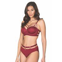 Biye Şeritli Halkalı Sütyen Takım Kadın 5045