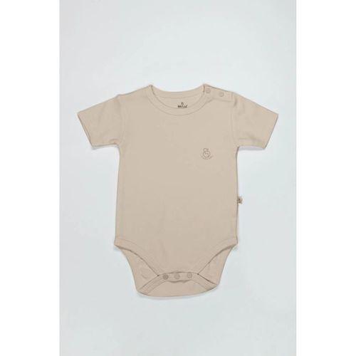 Nessiworld Bistyle Organik Natural Basic Style Yarım Kol Body BS17103 Bej