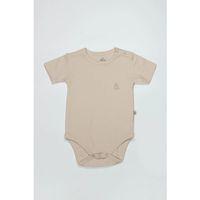 Nessiworld Bistyle Organik Natural Basic Style Yarım Kol Body BS17103 Bej