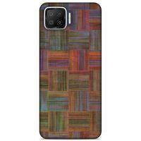 Lopard Oppo A73 Uyumlu Kılıf Wood'X (48) Bumper Kılıf Desenli