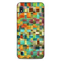 Lopard Samsung Galaxy A10 Uyumlu Kılıf Soyut Sanat (50) Desenli Shockproof Kılıf