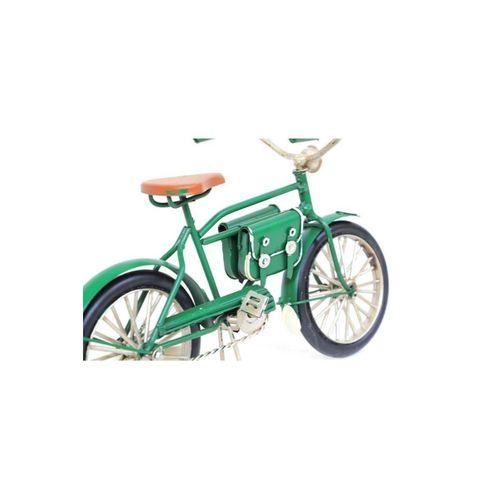 KICK SHOP Dekoratif Metal Bisiklet Çantalı Vintage Biblo Ev Ofis Hediyelik