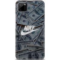 Realme C11 Kılıf HD Baskılı Kılıf - Nike Dolar + Tam Ekran Koruyucu
