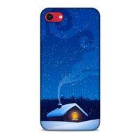 Apple iPhone SE 2020 Kılıf Snowix (21) Koruyucu Kapak Parliement Mavi