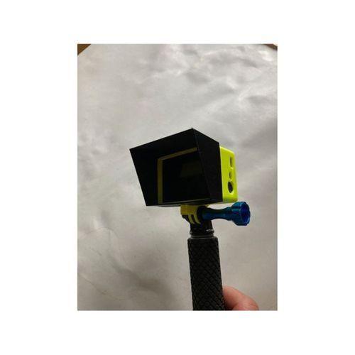 GoPro Hero 3 Ekran Güneş Siperliği 3D Baskı (Bu ürün Sadece Plastik parçadır - Almadan Önce Soru Sorabilirsiniz)