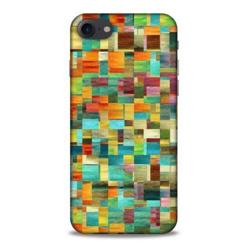 Lopard Apple Iphone 7 Uyumlu Kılıf Soyut Sanat (50) Desenli Shockproof Kılıf