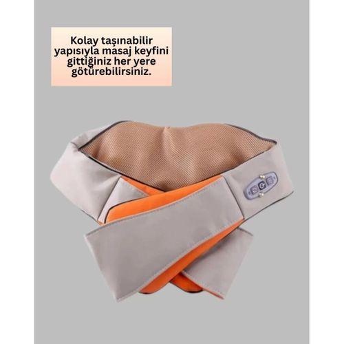 Ev Tipi Ovmalı Isıtmalı Boyun Omuz Bel Masaj Aleti Kolay Kullanım
