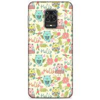 Baykuşlar (31) Desenli Silikon Kapak Telefon Kabı Xiaomi Redmi Note 9 Pro Kılıf