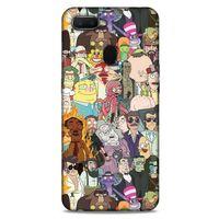 Oppo Ax7 Uyumlu Kılıf Rick And Morty (33) Hybrid Kılıf Killer Rick