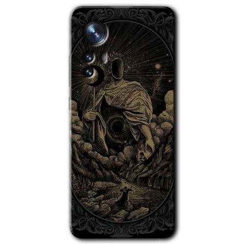 Xiaomi Mi 12 Pro Kılıf HD Desen Baskılı Arka Kapak + Temperli Cam - Kıyamet