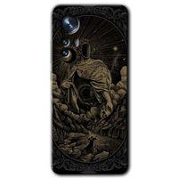 Xiaomi Mi 12 Pro Kılıf HD Desen Baskılı Arka Kapak + Temperli Cam - Kıyamet