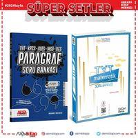 Üç Dört Beş TYT Matematik ve Ankara Kitap Merkezi Paragraf Soru Bankası Seti 2 Kitap