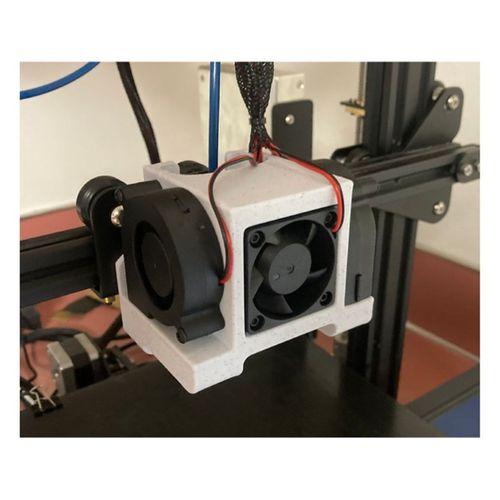 Ender 3 Çift Fan Kanalı 3D Baskı