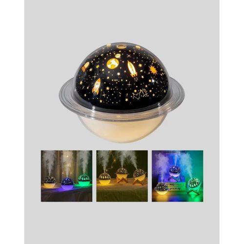Usb Projeksiyon Gece Lambası Ve Hava Nemlendirici – Aromaterapi Destekli, Taşınabilir Mini