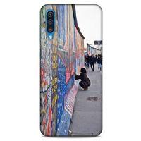 Samsung Galaxy A30s Kılıf Almanya (40) Fit Silikon Kılıf Berlin Duvarı