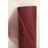 Bordo Kristal Tül 10 m