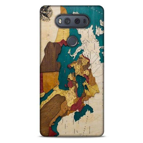 LG K61 Uyumlu Kılıf Ottoman (15) Antişok Kılıf Osmanlı Haritası