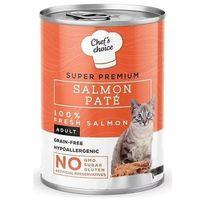 Chefs Choice Salmon Pate Somonlu Kedi Konservesi 6x400 Gr