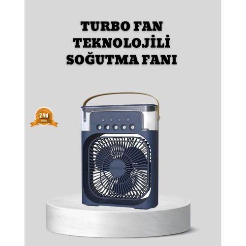 Sessiz Çalışan Turbo Fan Güçlü Hava Akışlı Masa Üstü Vantilatör