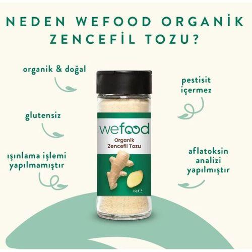 Wefood Organik Zencefil Tozu 45 Gr