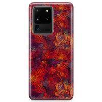 Samsung Galaxy S20 Ultra Kılıf Love School Arka Kapak Koruma Desenli Full Koruyucu