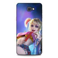 Samsung Galaxy J7 Prime Uyumlu Kılıf Harley Quinn (6) Silikon Kılıf Lacivert