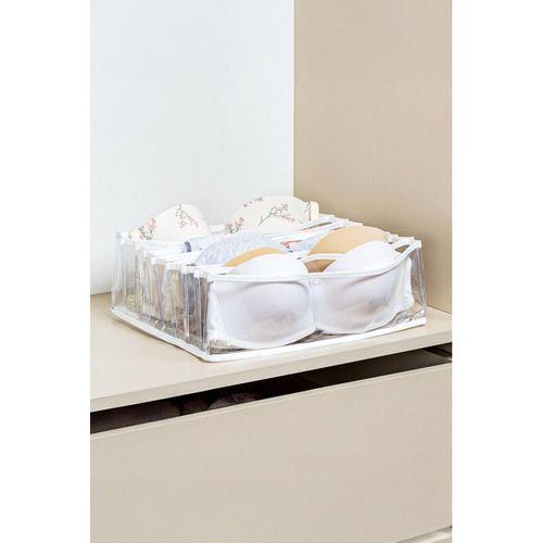 Şeffaf Sütyen Düzenleyici Çekmece Dolap İçi Organizer 36 X 29 X 12 Cm