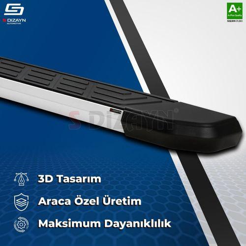 S-Dizayn VW Tiguan 3 NewLine Aluminyum Yan Basamak 183 Cm 2024 Üzeri