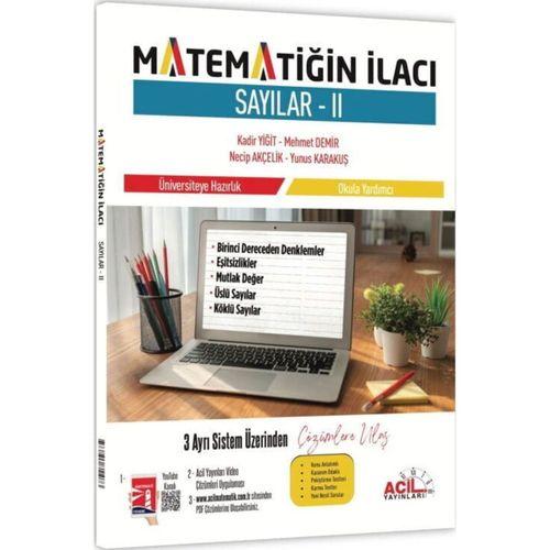 Matematiğin İlacı TYT Acil Matematik Sayılar 2 Acil Yayınları