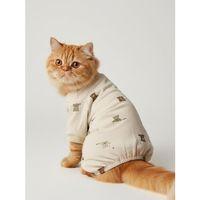 Teddy Bear Pamuklu Kedi Tulum Pijama