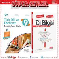 Palme 9.Sınıf Türk Dili Edebiyat ve AKM Dil Bilgisi Soru Bankası Seti 2 Kitap