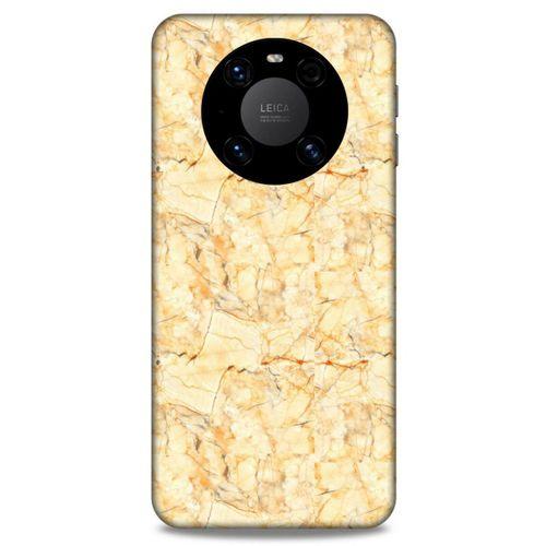 Lopard Huawei Mate 40 Pro Uyumlu Kılıf Mermer Desenli (49) Ultra Silikon Kılıf