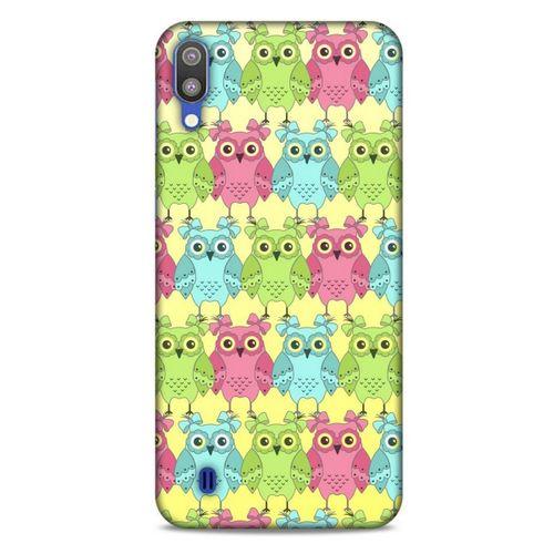 Baykuşlar (36) Desenli Silikon Kapak Telefon Kabı Samsung Galaxy M10 Kılıf