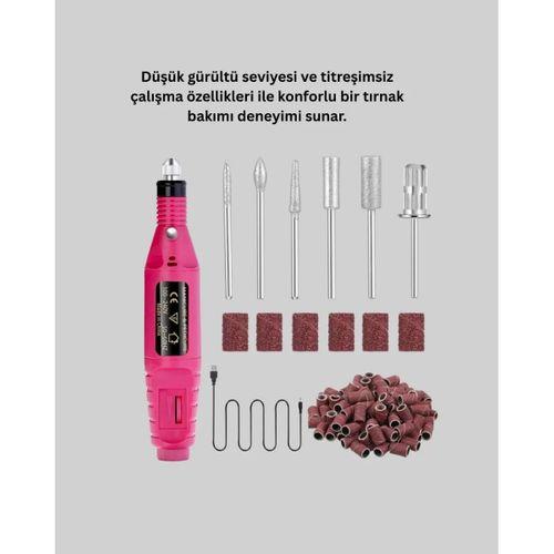 Usb Şarjlı Çok Fonksiyonlu Tırnak Bakım Cihazı