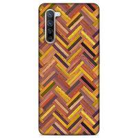 Lopard Oppo Reno 3 Pro 5g Uyumlu Kılıf Wood'X (39) Liquid Crystal Kılıf Baskılı