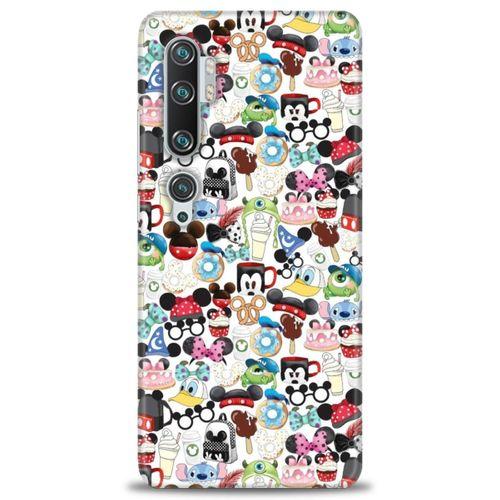 Xiaomi Mi Note 10 Kılıf HD Baskılı Kılıf - Cartoon + Tam Ekran Koruyucu